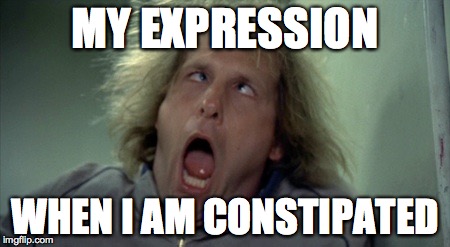 Scary Harry | MY EXPRESSION WHEN I AM CONSTIPATED | image tagged in memes,scary harry | made w/ Imgflip meme maker