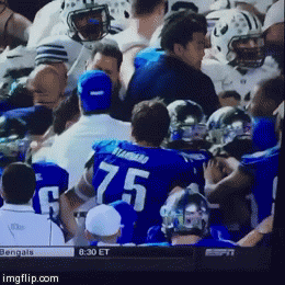 BYU/Memphis  knockout | image tagged in gifs | made w/ Imgflip video-to-gif maker