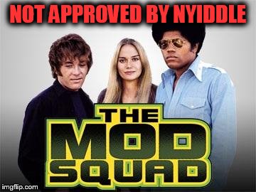 NOT APPROVED BY NYIDDLE | image tagged in mod | made w/ Imgflip meme maker