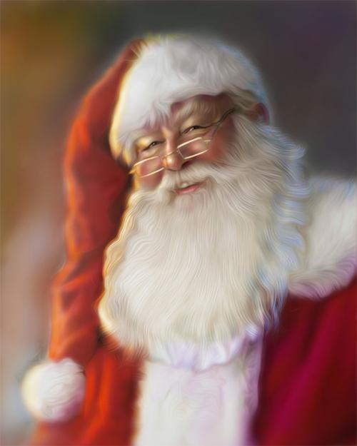 Santa Claus Blank Meme Template