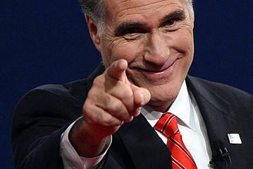 High Quality Mitt Romney pointing Blank Meme Template