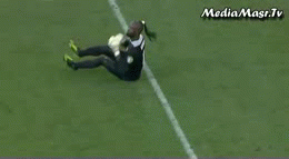 How goalkeepers celebrate | image tagged in gifs,funny,sports,soccer | made w/ Imgflip video-to-gif maker