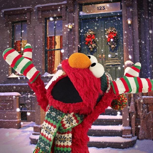 seasonsgreeting sesame street Blank Meme Template