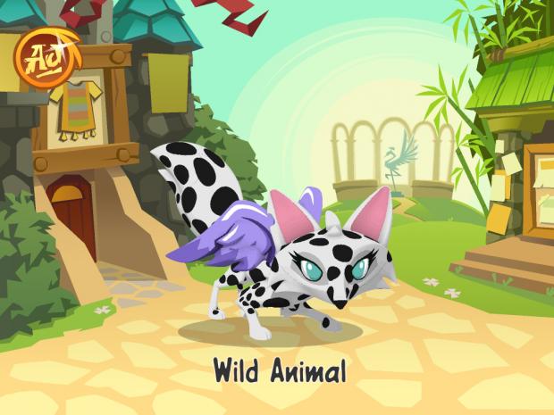 Animal Jam Flying Cow Fox Blank Meme Template