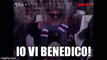 IO VI BENEDICO! | image tagged in gifs | made w/ Imgflip video-to-gif maker
