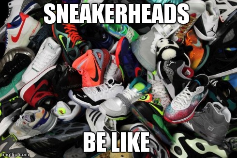 Vintage Sport Shoes Funny Sneaker Hoarding Memes' Trucker Cap | Spreadshirt