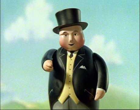 High Quality fat controller Blank Meme Template