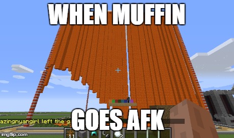 WHEN MUFFIN GOES AFK | made w/ Imgflip meme maker