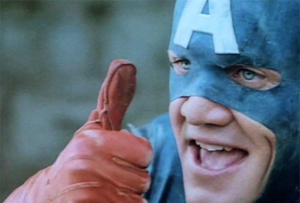 Captain America 1990 Blank Meme Template