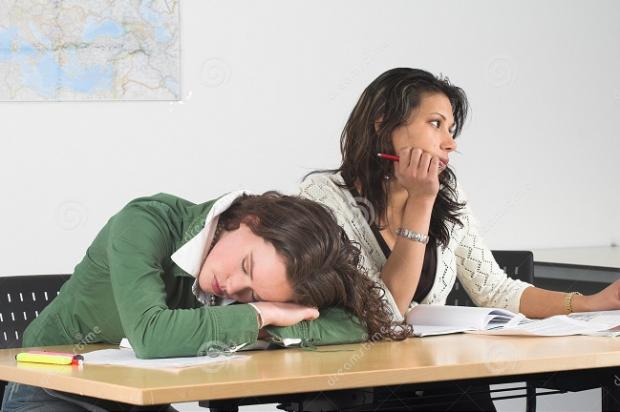 Bored Classroom Blank Meme Template