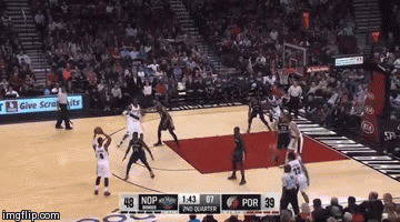 Anthony Davis Blocks | image tagged in gifs,anthony davis,new orleans pelicans,nba,basketball | made w/ Imgflip video-to-gif maker
