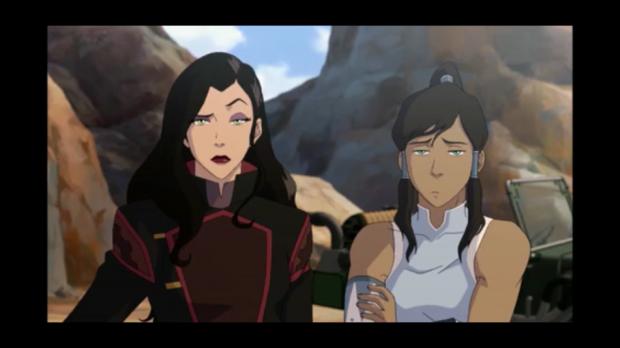 Korrasami is not impressed Blank Meme Template