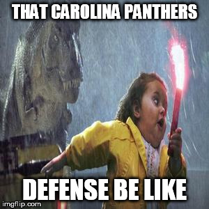 THAT CAROLINA PANTHERS DEFENSE BE LIKE | image tagged in panthers defense | made w/ Imgflip meme maker