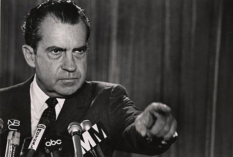 dick nixon Blank Meme Template