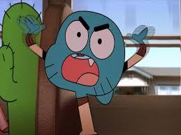 High Quality annoyed gumball Blank Meme Template