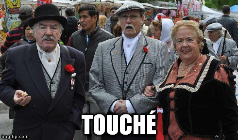 TOUCHÉ | made w/ Imgflip meme maker