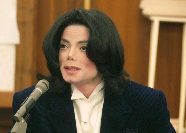 Michael Jackson in Court Blank Meme Template