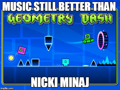 MUSIC STILL BETTER THAN NICKI MINAJ | image tagged in math | made w/ Imgflip meme maker