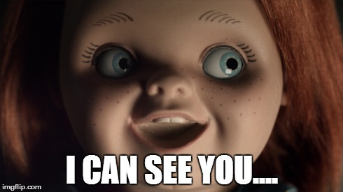see | I CAN SEE YOU.... | image tagged in creepy | made w/ Imgflip meme maker