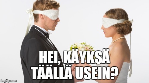 HEI, KÄYKSÄ TÄÄLLÄ USEIN? | made w/ Imgflip meme maker