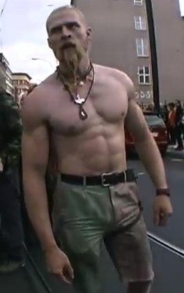 Techno viking is tired of your shit Blank Meme Template