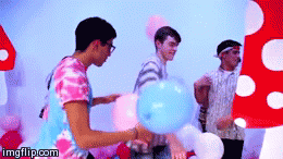 ballonx3 | image tagged in gifs | made w/ Imgflip video-to-gif maker