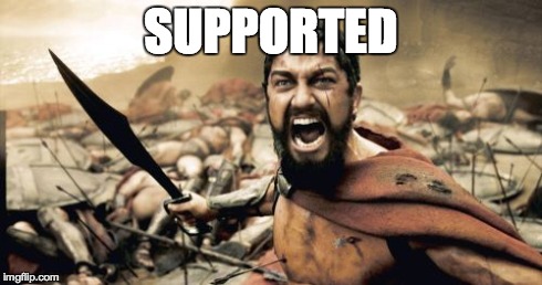 Sparta Leonidas Meme | SUPPORTED | image tagged in memes,sparta leonidas | made w/ Imgflip meme maker