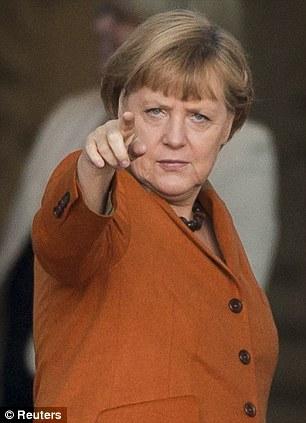 Merkel i want you Blank Meme Template