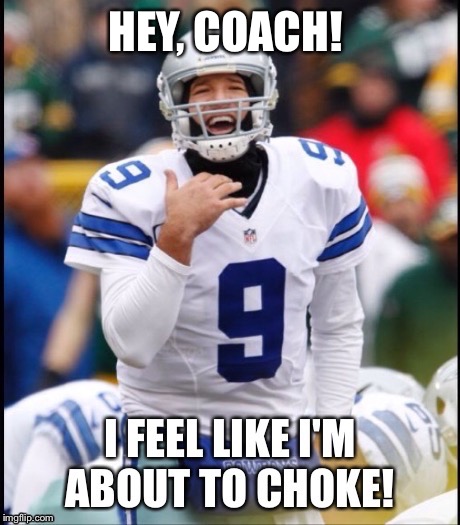 Romo | HEY, COACH! | image tagged in romo,gopack,cowboys | made w/ Imgflip meme maker