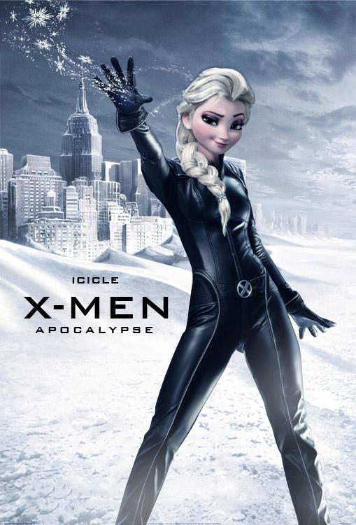 Elsa Xmen Blank Meme Template