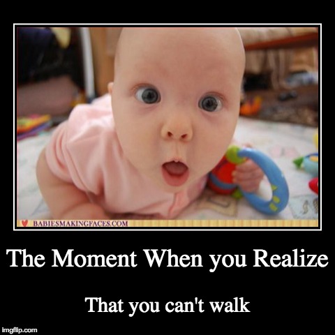 Dat Baby though | image tagged in funny,demotivationals,baby | made w/ Imgflip demotivational maker