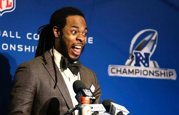 Richard Sherman Blank Meme Template