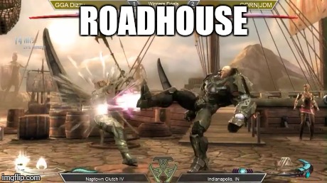 Injustice Lex Luthor | ROADHOUSE | image tagged in injustice gods among us | made w/ Imgflip meme maker