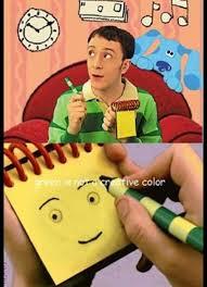 High Quality Notepad from don't hug me i'm scared on blue's clues Blank Meme Template