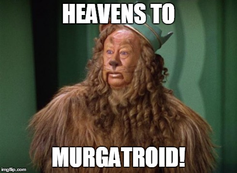 HEAVENS TO MURGATROID! | image tagged in heavens to murgatroid | made w/ Imgflip meme maker