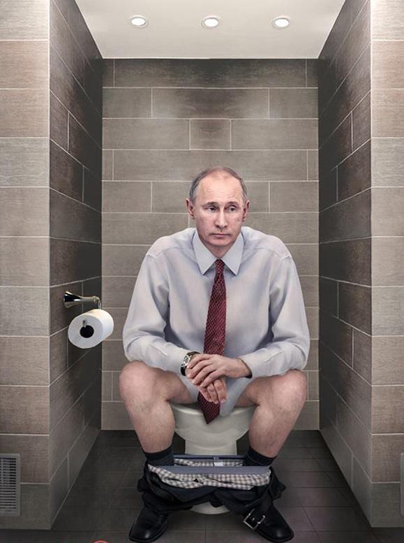 Putin Dump Blank Meme Template