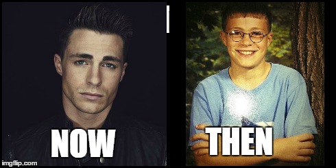 girls be nice to all guys LOL u don't know what they will look like in future | THEN NOW | image tagged in nice guy arrow | made w/ Imgflip meme maker