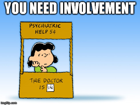 YOU NEED INVOLVEMENT | made w/ Imgflip meme maker