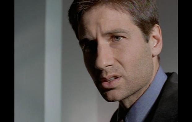 High Quality Fox Mulder Disgusted Blank Meme Template