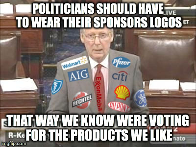 sponsors politician meme imgflip political politicians sponsor their