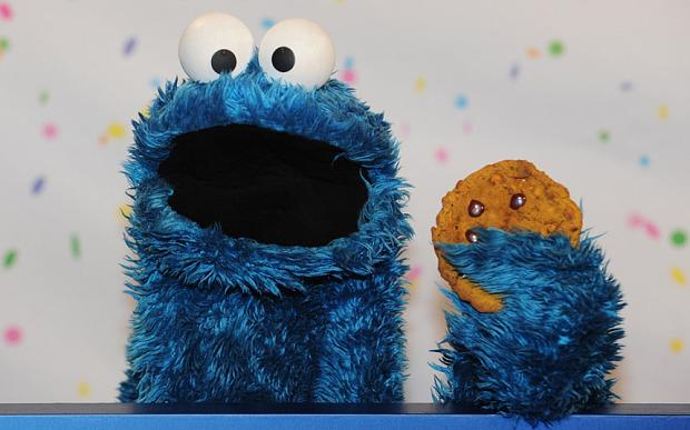 High Quality cookie monster Blank Meme Template
