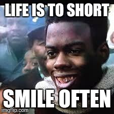 pookie | LIFE IS TO SHORT SMILE OFTEN | image tagged in pookie | made w/ Imgflip meme maker