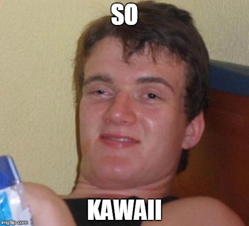 10 Guy Meme | SO KAWAII | image tagged in memes,10 guy | made w/ Imgflip meme maker