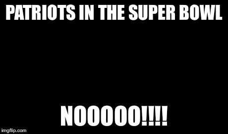 PATRIOTS IN THE SUPER BOWL NOOOOO!!!! | image tagged in memes,one does not simply | made w/ Imgflip meme maker