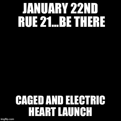 Success Kid | JANUARY 22ND RUE 21...BE THERE CAGED AND ELECTRIC HEART LAUNCH | image tagged in memes,success kid | made w/ Imgflip meme maker