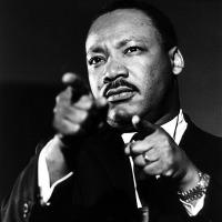 MLK finger guns  Blank Meme Template