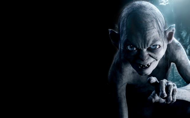 Gollum: Any questions? Blank Meme Template