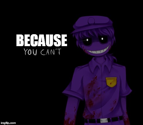 BECAUSE | made w/ Imgflip meme maker