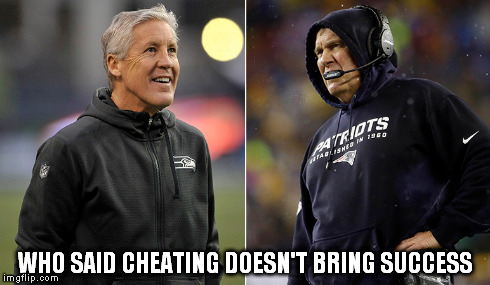 Cheating | WHO SAID CHEATING DOESN'T BRING SUCCESS | image tagged in cheaters,nfl,coach | made w/ Imgflip meme maker