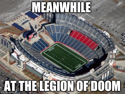 MEANWHILE AT THE LEGION OF DOOM | made w/ Imgflip meme maker